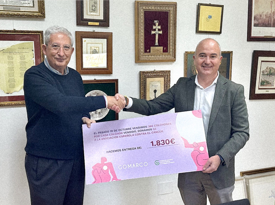 entrega de cheque AECC